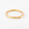 Bracelet Bracelet jonc fermé torsadé or jaune 58 Facettes