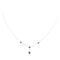 Collier Collier Or blanc Saphir 58 Facettes 2303213CN
