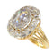 Bague 54 bague de fiançailles diamant taille rose 58 Facettes 23251-0317