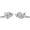 Boucles d'oreilles Boucles d'oreilles Pendantes Or blanc Diamant 58 Facettes 578261CD