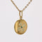 Pendentif Pendentif or jaune trèfle à 4 feuilles émeraude 58 Facettes 21-310