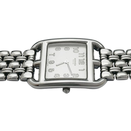 Montre Montre Hermès "Cape Cod" en acier. Petit modèle. 58 Facettes 31212