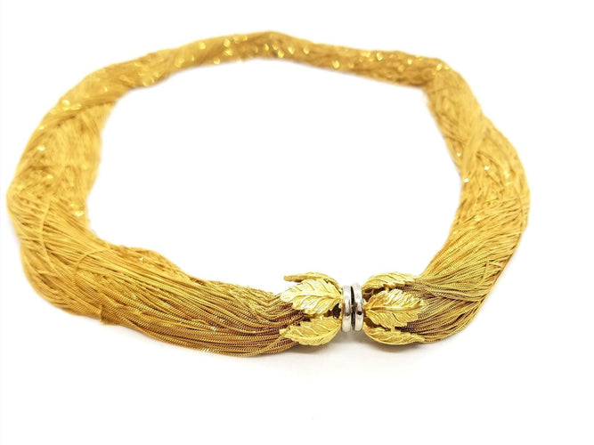 Collier Collier Or jaune 58 Facettes 592800CN