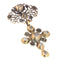 Pendentif Diamants croisés en or 58 Facettes 10252-4355