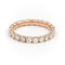 Bague 55 Bague Alliance Or rose Diamant 58 Facettes 2203311CN