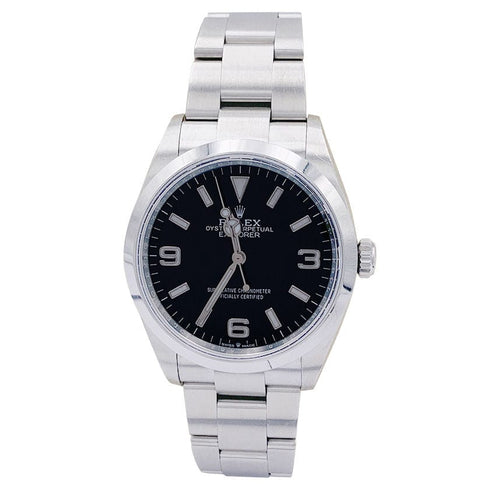 Bracelet Montre Rolex, "Oyster Perpetual Explorer", acier. 58 Facettes 32453