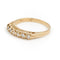 Bague 52 Bague Demi alliance Or jaune Diamant 58 Facettes 1718449CN
