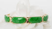 Bracelet Bracelet vintage Or jaune Jade Diamants 58 Facettes 31336