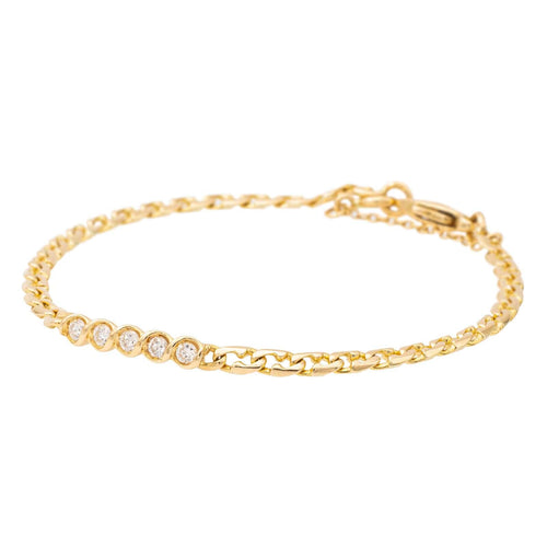 Bracelet Fred Bracelet Or jaune Diamant 58 Facettes 2366867CN