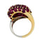 Bague 52 Bague "Toi & Moi", deux ors, rubis et diamants. 58 Facettes 31584