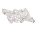 Broche Broche en platine et diamants 58 Facettes 0