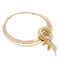 Collier Demi-parure vintage transformable, or rose, platine et diamants. 58 Facettes 33514/33515