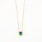 Collier Collier Or jaune Emeraude Diamants 58 Facettes