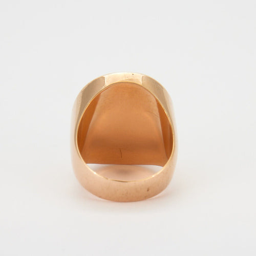 Bague 63 Bague Chevalière Cornaline 58 Facettes 332.25