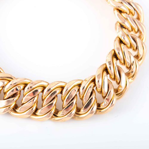 Bracelet Bracelet maille américaine or jaune 58 Facettes 2769