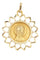 Pendentif MÉDAILLE VIERGE MODERNE 58 Facettes 051381