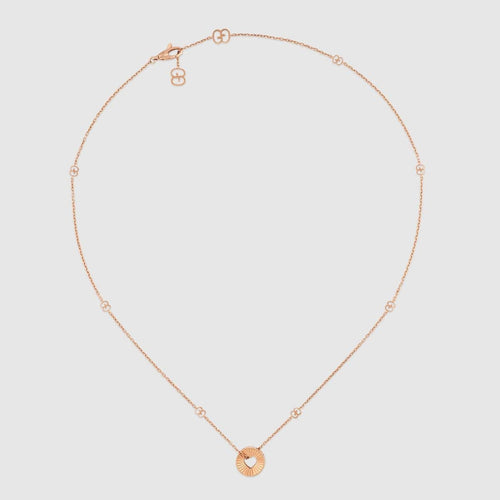 Collier GUCCI - COLLIER COEUR ICON 58 Facettes YBB729373001