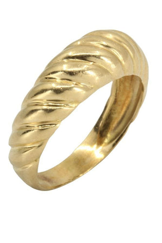 Bague BAGUE JONC GODRONNÉ 58 Facettes 043991