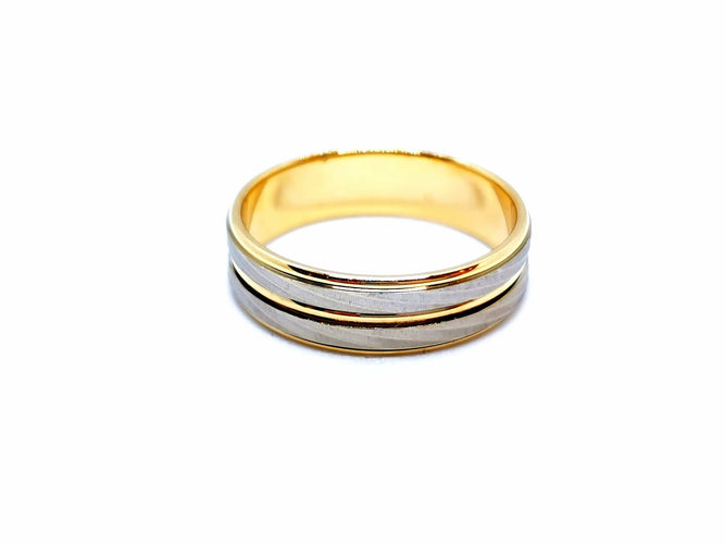 Bague 62 Bague Alliance Or jaune 58 Facettes 990257CN
