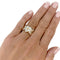 Bague 50 Bague Buccellati, "Blossoms Gardenia", argent, or jaune, diamants bruns. 58 Facettes 31618
