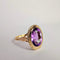 Bague Bague améthyste en or jaune 58 Facettes 5577