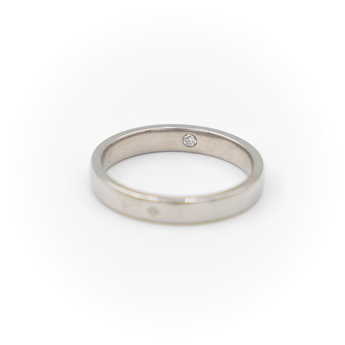 Bague 58 Chaumet Bague Alliance Platine Diamant 58 Facettes 1887751CN