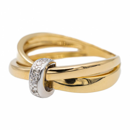 Bague 52.5 Guy Laroche Bague Or jaune Diamant 58 Facettes 2748122CN