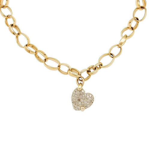 Collier Collier Pomellato "Sabbia" en or rose et diamants bruns. 58 Facettes 31399