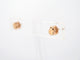 Boucles d'oreilles boucles d'oreilles CARTIER tulipe puce en or rose 18k 58 Facettes 251740