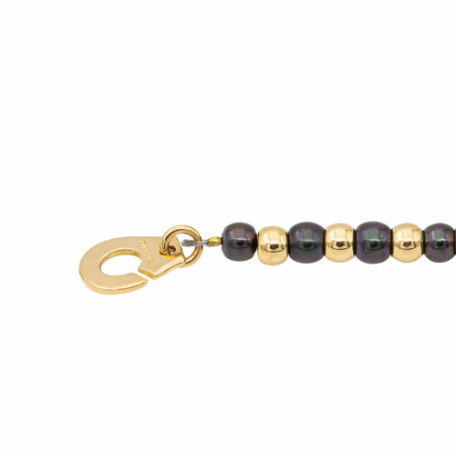 Collier Dinh Van Collier Menottes Or jaune Perle 58 Facettes 2801602CN