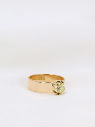 Bague Bague Or jaune Diamant coussin 58 Facettes 903