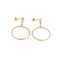 Boucles d'oreilles Boucles d'oreilles Créoles Or jaune 58 Facettes 1875624CN