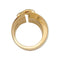 Bague 52 Bague Chaumet, "Liens" grand modèle, or jaune, diamants. 58 Facettes 31528