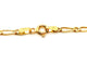 Collier Collier Maille figaro Or jaune 58 Facettes 1641390CN