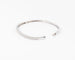 Bracelet Bracelet or gris rigide ouvrant en diamant 58 Facettes