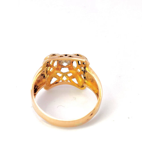 Bague Bague en or jaune et diamant 58 Facettes 5626