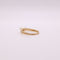 Bague Solitaire or jaune Perle de culture sur double corps 58 Facettes