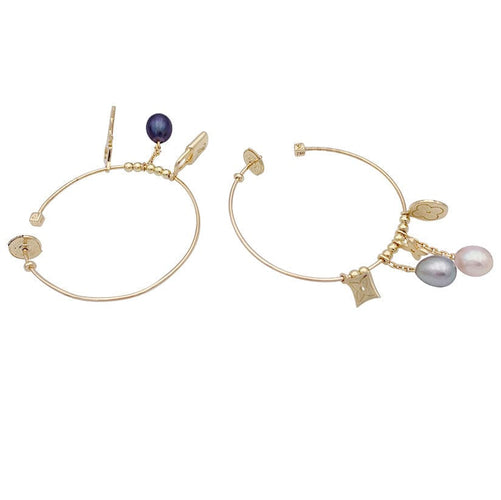Boucles d'oreilles Boucles d'oreille créoles Louis Vuitton "Monogram" 58 Facettes 32879