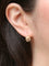 Boucles d'oreilles Dormeuses Art-Déco Or jaune et blanc 58 Facettes J269