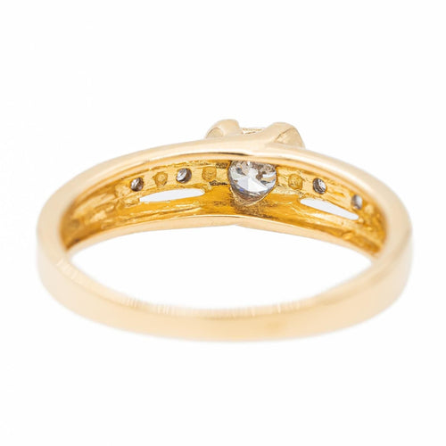 Bague 49 Bague Or jaune Diamant 58 Facettes 2663646CN