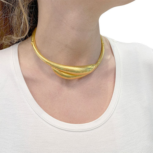 Collier Collier Lalaounis en or jaune. 58 Facettes 32423