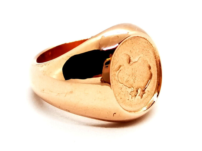 Bague 48 Dodo Pomellato Bague Chevalière Or rose 58 Facettes 1311630CN