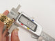 Montre vintage montre baume & mercier carre mv035065 or jaune 18k diamants quartz 58 Facettes 254179