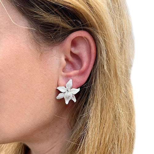 Boucles d'oreilles Boucles d'oreilles Cartier, collection Caresse D'Orchidées. 58 Facettes 32660