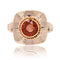 Bague 53 Bague grenat spessartite et or rétro 58 Facettes 23-007