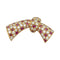 Collier Collier transformable Van Cleef & Arpels, or jaune, rubis, diamants. 58 Facettes 32011