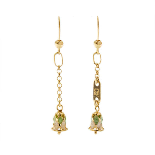 Boucles d'oreilles Boucles d'oreilles pendantes clochettes 58 Facettes 29594