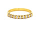 Bague 55 Bague Alliance Or jaune Diamant 58 Facettes 06336CD