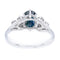 Bague 48 Bague Or blanc Saphir 58 Facettes 2360834CN