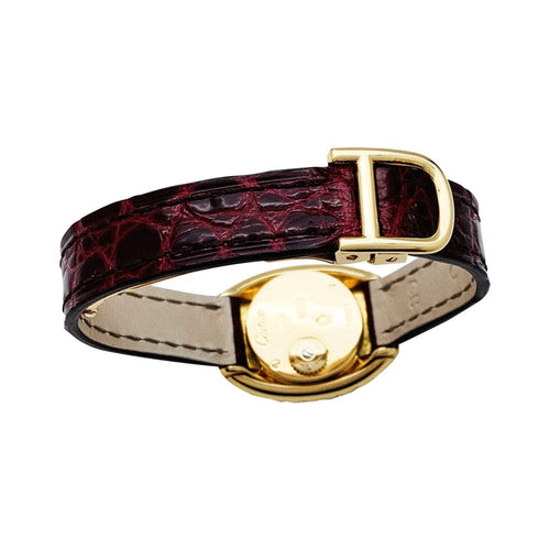 Montre Montre Cartier "Baignoire" en or jaune sertie de brillants. 58 Facettes 29027